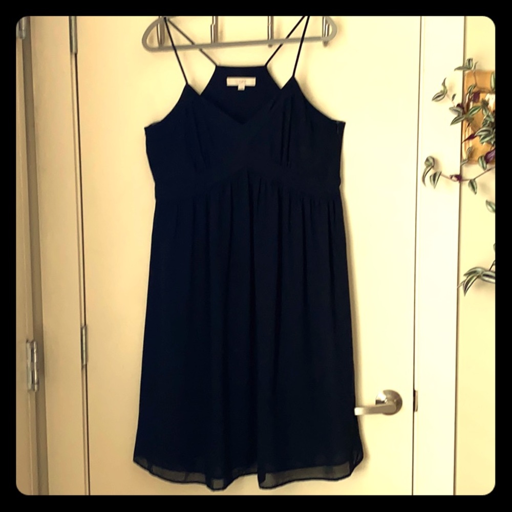 Ann Taylor Loft S16 Black Dress